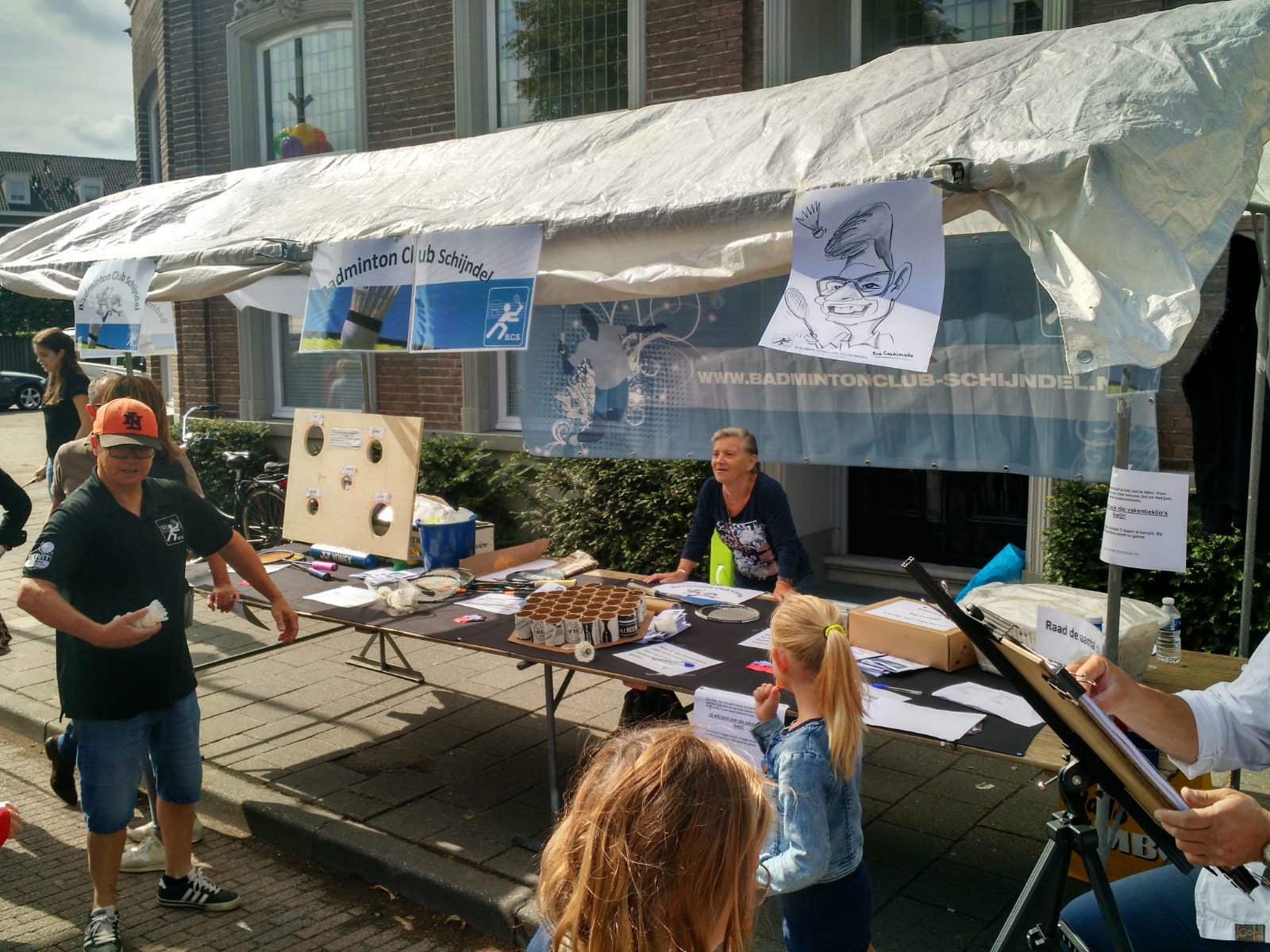 Onze kraam van dit jaar